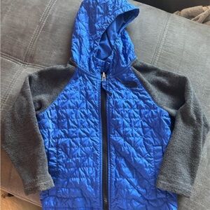 The North Face Blue and Black Jacket